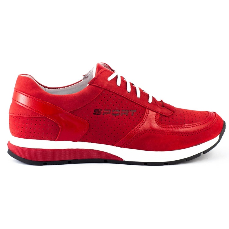 Polbut Men's sports shoes C47P red Polbut Men's sports shoes C47P red