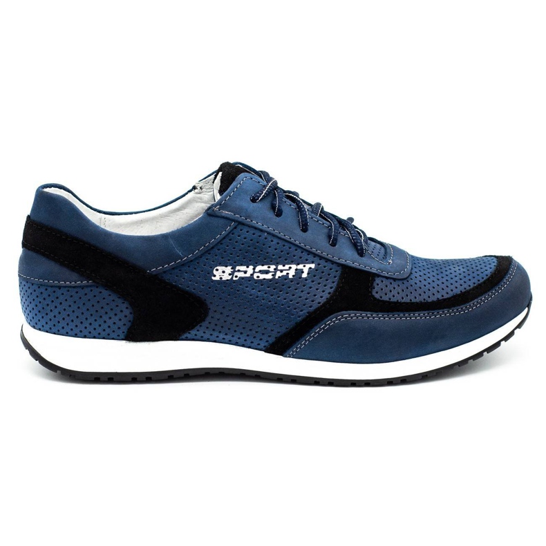 Polbut Men's sports shoes C47P navy blue