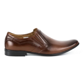 Lukas Men's formal, slip-on shoes 284 brown