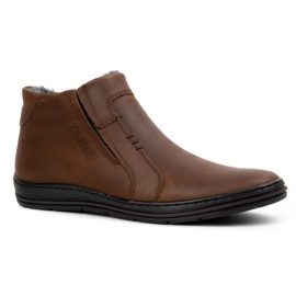 Polbut Men's winter shoes 381 brown Polbut Men's winter shoes 381 brown