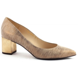 Anis Pumps for women on the pillar 3638 beige