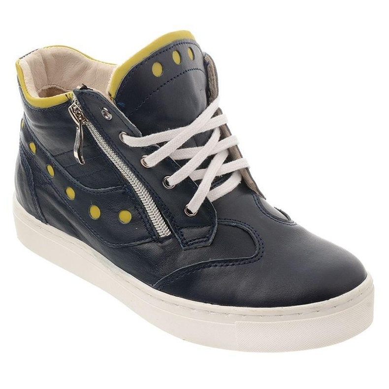 Polbut Women's shoes sneakers D3 / C navy blue