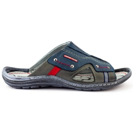Men's 334GT navy blue slippers Men's 334GT navy blue slippers