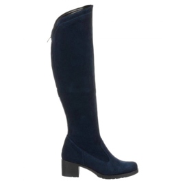 Olivier Warm boots Agnes navy blue