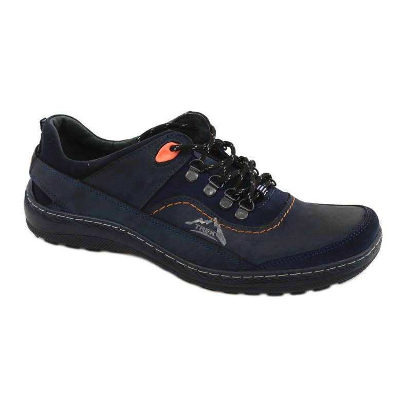 Olivier Men's trekking shoes 268 navy blue