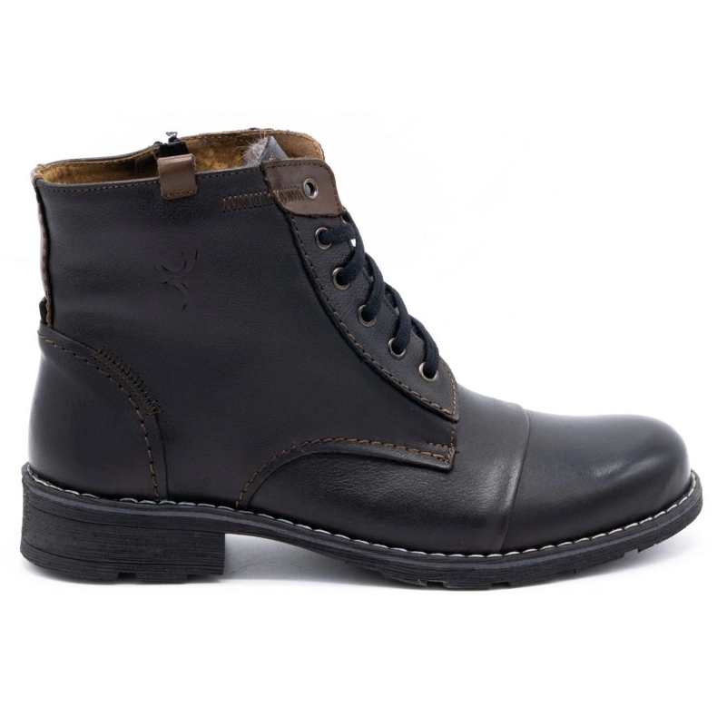 Olivier Men's 312 black snow boots Olivier Men's 312 black snow boots