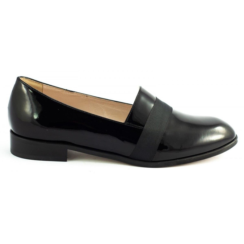 Lizard Black women's loafers 04742