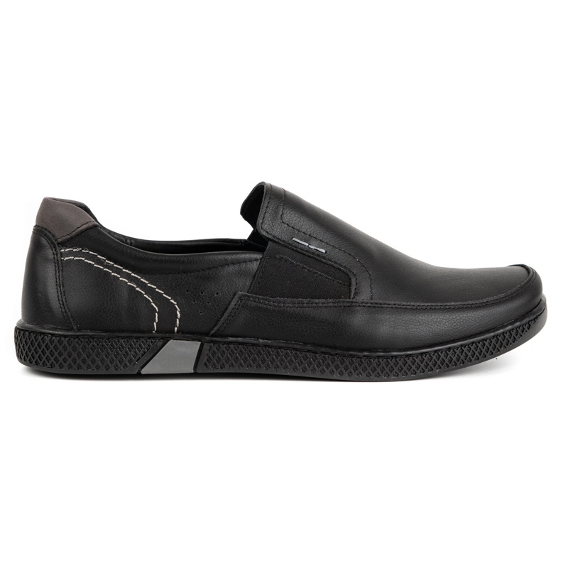 KOMODO Black men's loafers 912