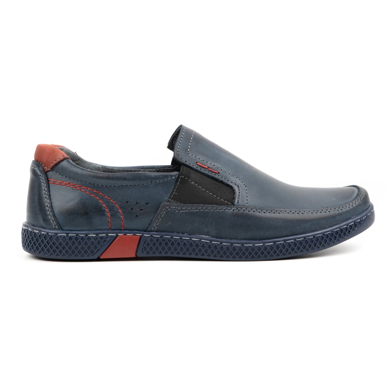 KOMODO Men's loafers 912 navy blue KOMODO Men's loafers 912 navy blue