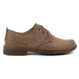 Polbut Brown men's shoes 191K Polbut Brown men's shoes 191K