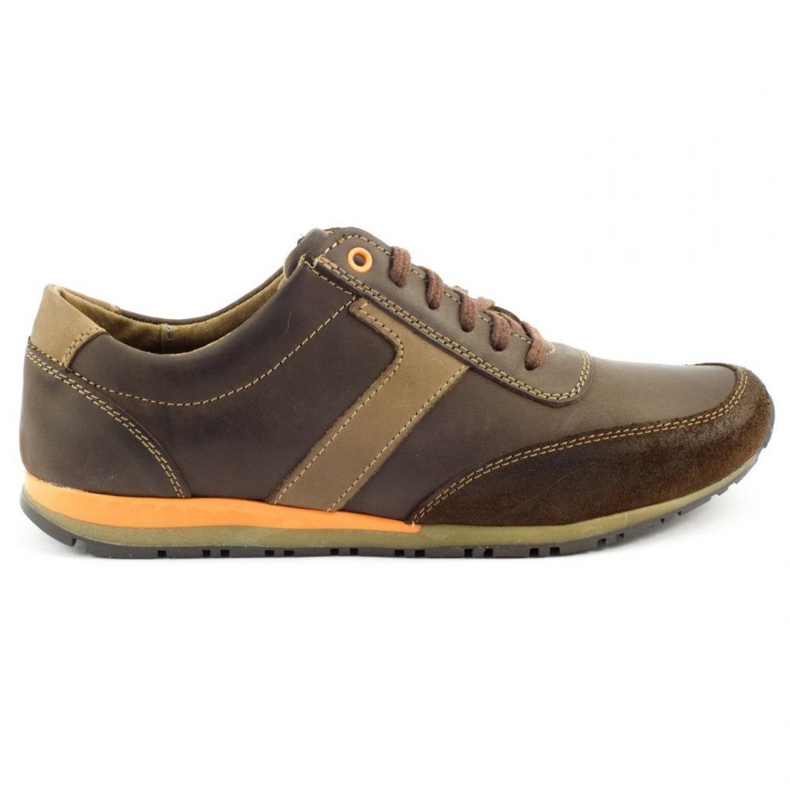 Brown men's shoes 293GT