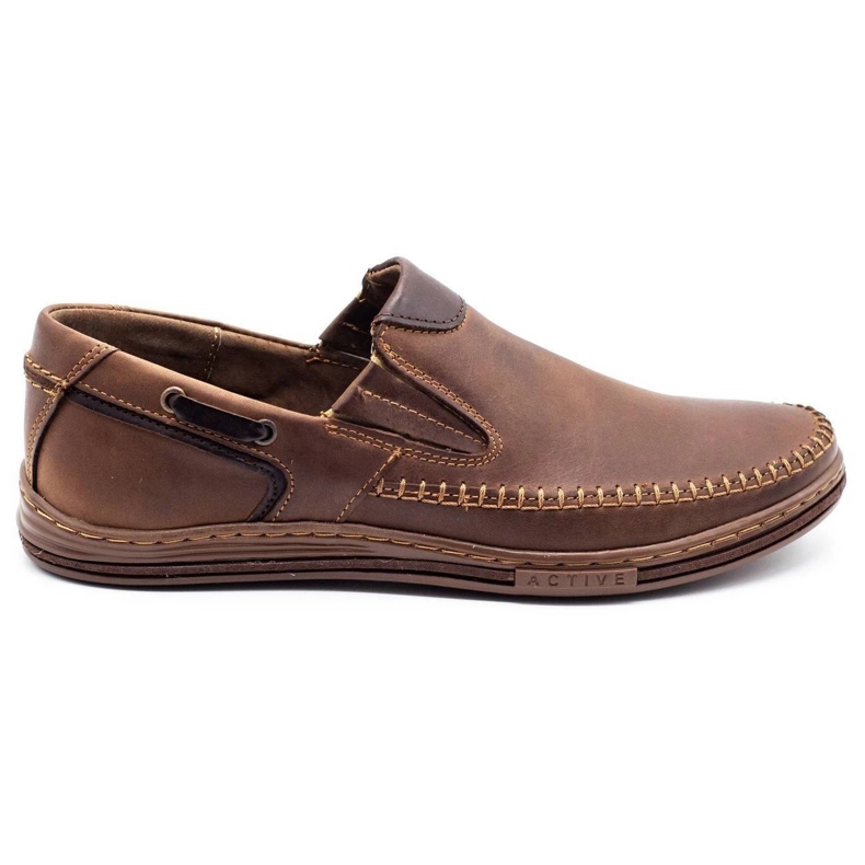 Polbut Men's shoes loafers 09 brown Polbut Men's shoes loafers 09 brown