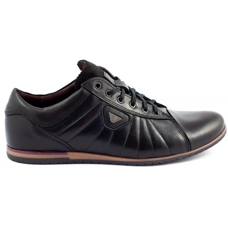 Lemar Men's leather shoes 1615 black Lemar Men's leather shoes 1615 black