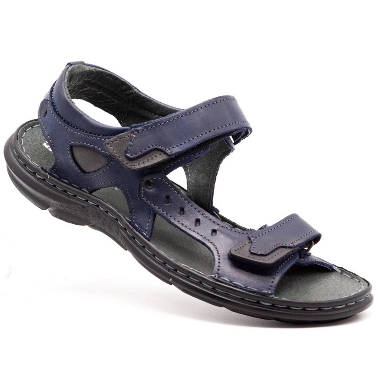 Polbut 277 navy blue sandals
