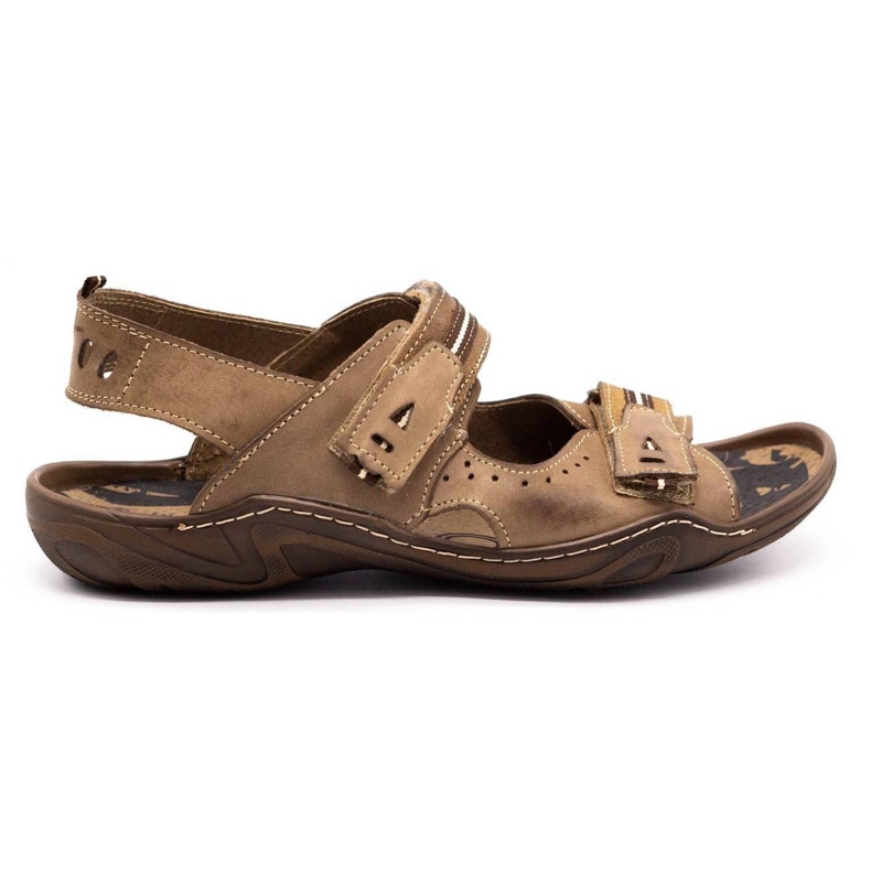 Mario Pala 448 brown men's sandals