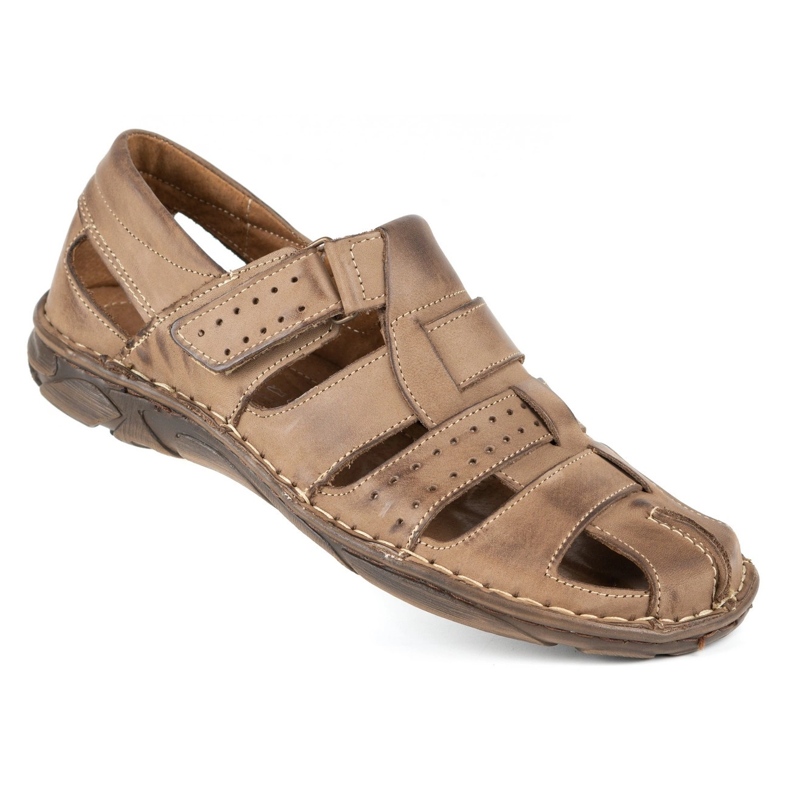 Olivier Men's sandals 467 Brown Olivier Men's sandals 467 Brown