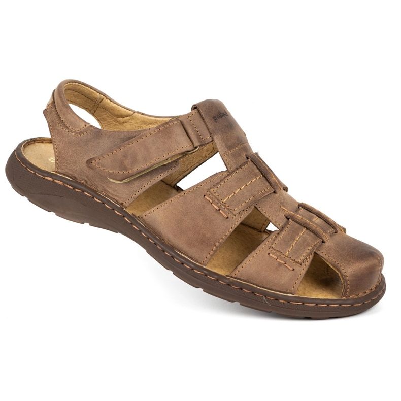 Polbut SA07 brown sandals