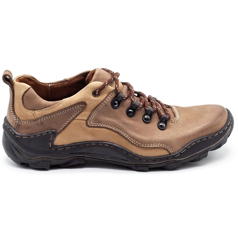 KENT Leather men's shoes Trapery 207 brown