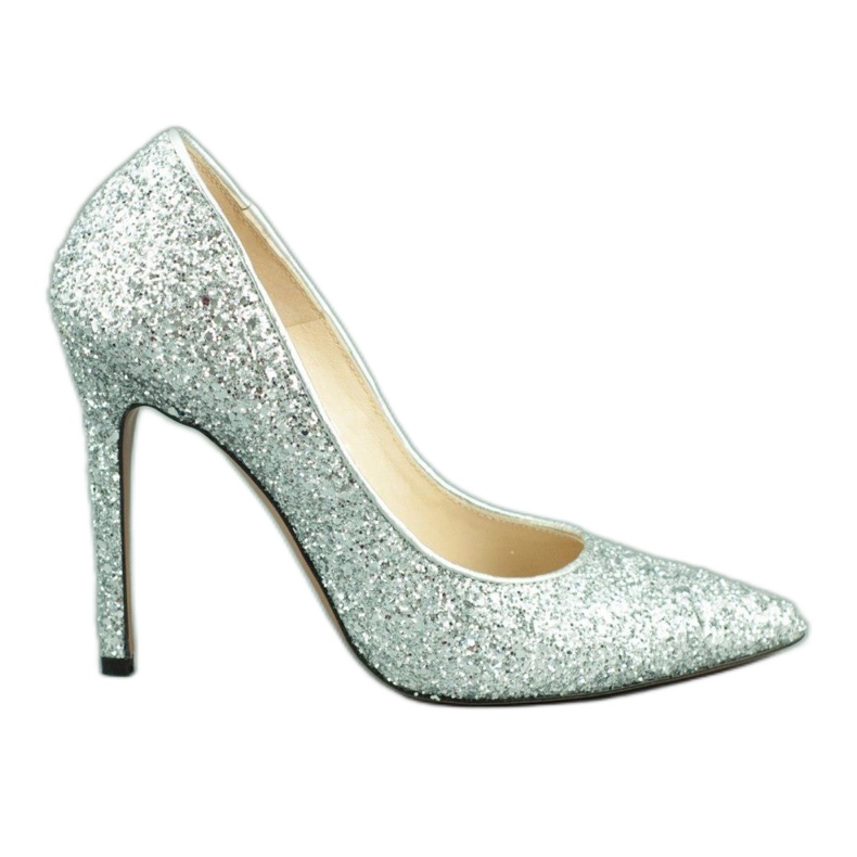 Neścior Silver glitter pins 101