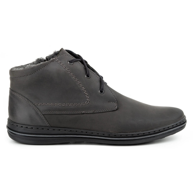 Polbut 339 gray men's winter boots grey