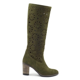 Olivier Green openwork boots Olivier Green openwork boots