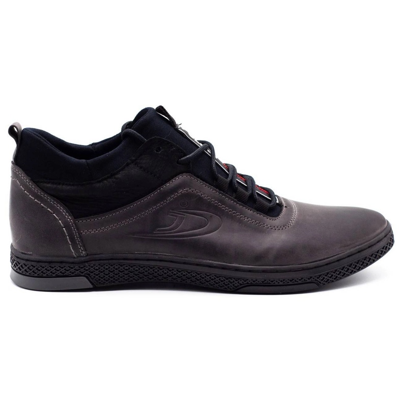 Polbut Gray men's winter boots K27F grey
