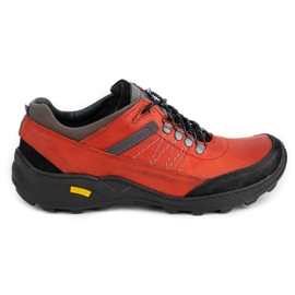 Olivier Men's trekking shoes 274GT red