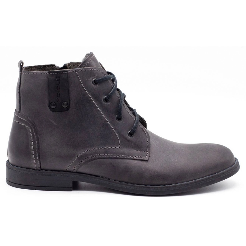 Polbut Gray men's winter shoes C20 grey