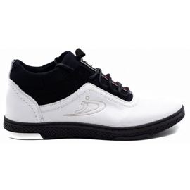 Polbut Men's winter shoes K27F white