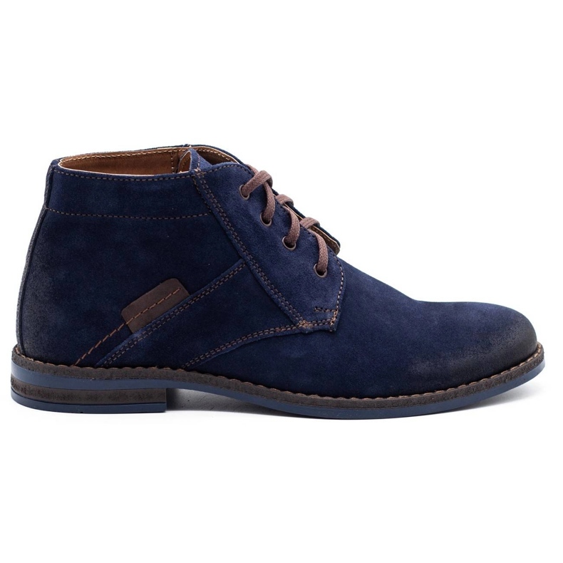 Olivier Men's Jodhpur boots 605 navy blue