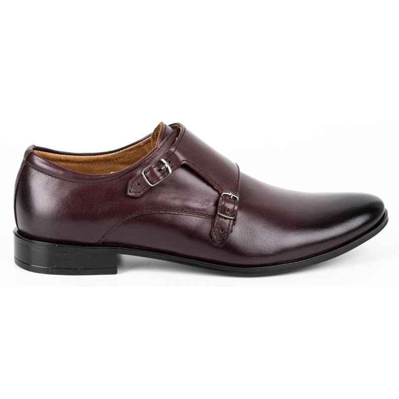 Lukas Leather formal shoes Monki 287LU cherry red