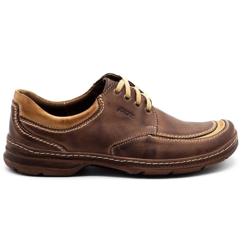 Joker Leather men's shoes 936 brown