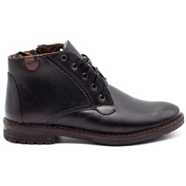 Mario Pala Black men's winter boots 911MP Mario Pala Black men's winter boots 911MP