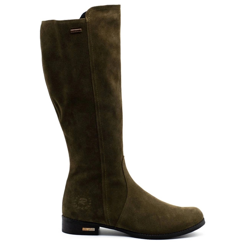 Olivier Fashionable Klara green boots