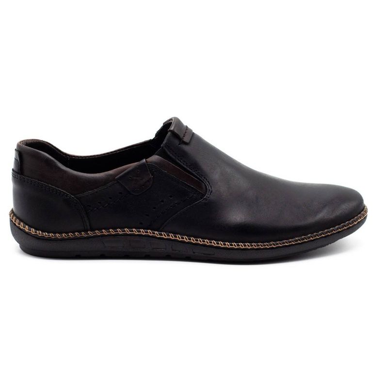 Polbut Black men's shoes 401E