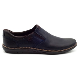 Polbut Men's shoes 401E navy blue