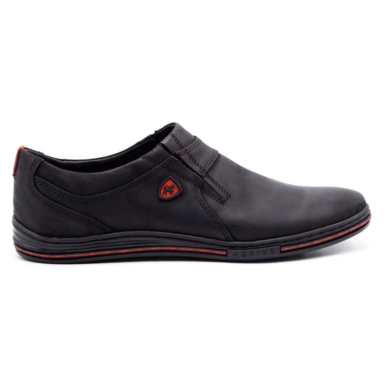 Polbut Men's Brogues Leather 362 Black
