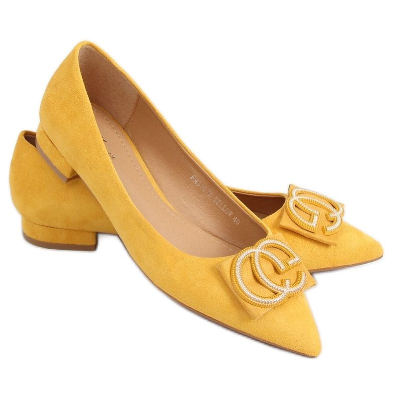 Ballerinas almond honey nose FM3107A Yellow Ballerinas almond honey nose FM3107A Yellow