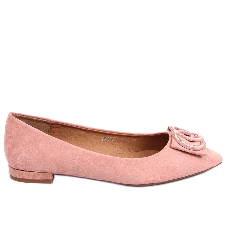 BM Ballerinas almond pink nose FM3107A Pink