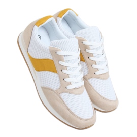 Multicolored SC26 Beige sports shoes