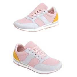 Multicolored SC26 Gray sports shoes pink