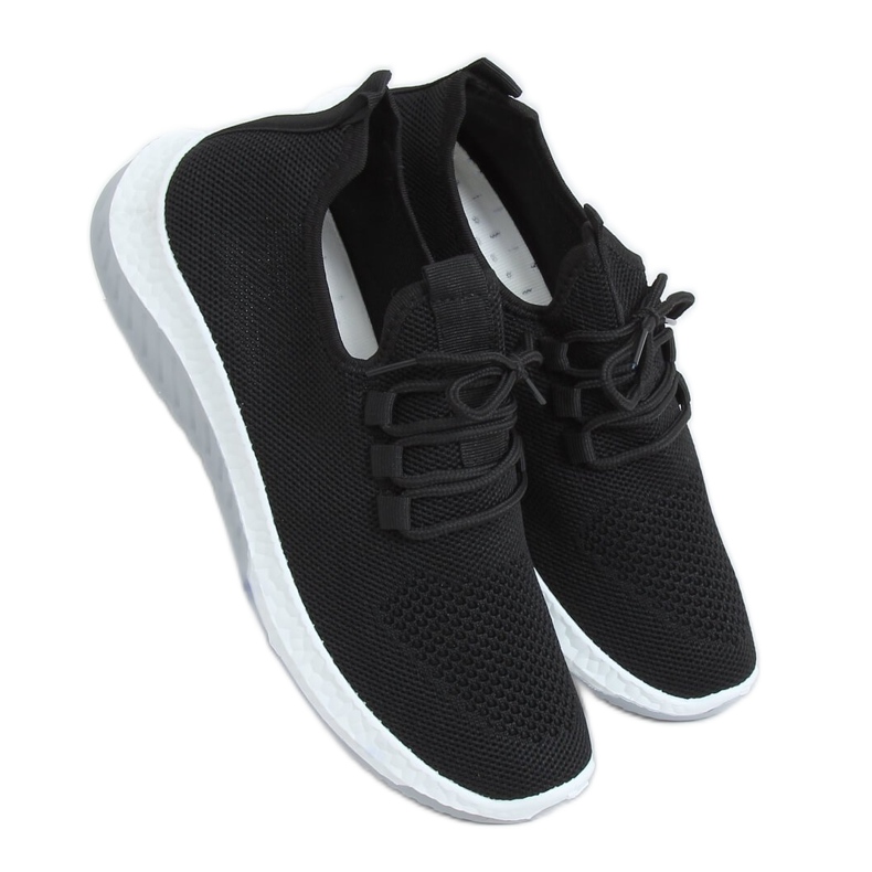 Black 2019-3 Black sports shoes