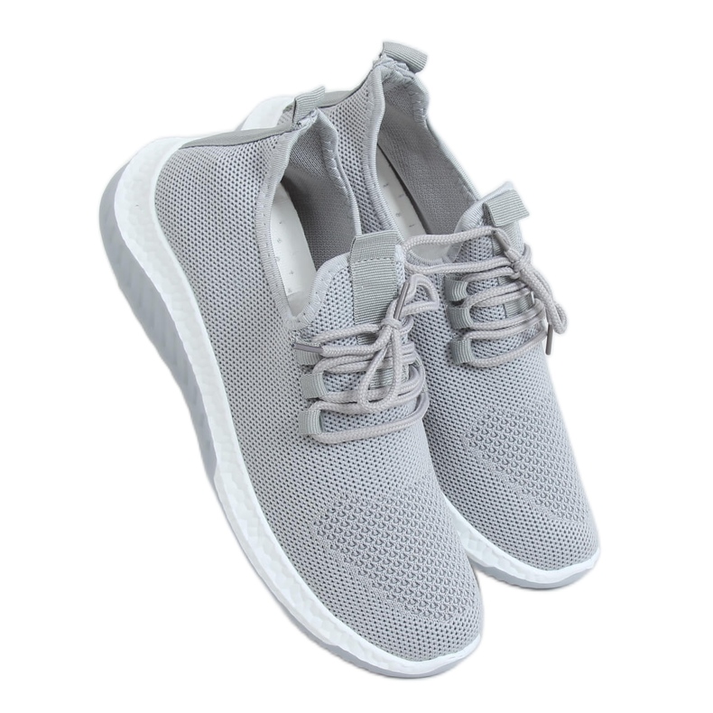 Gray 2019-3 Gray sports shoes grey