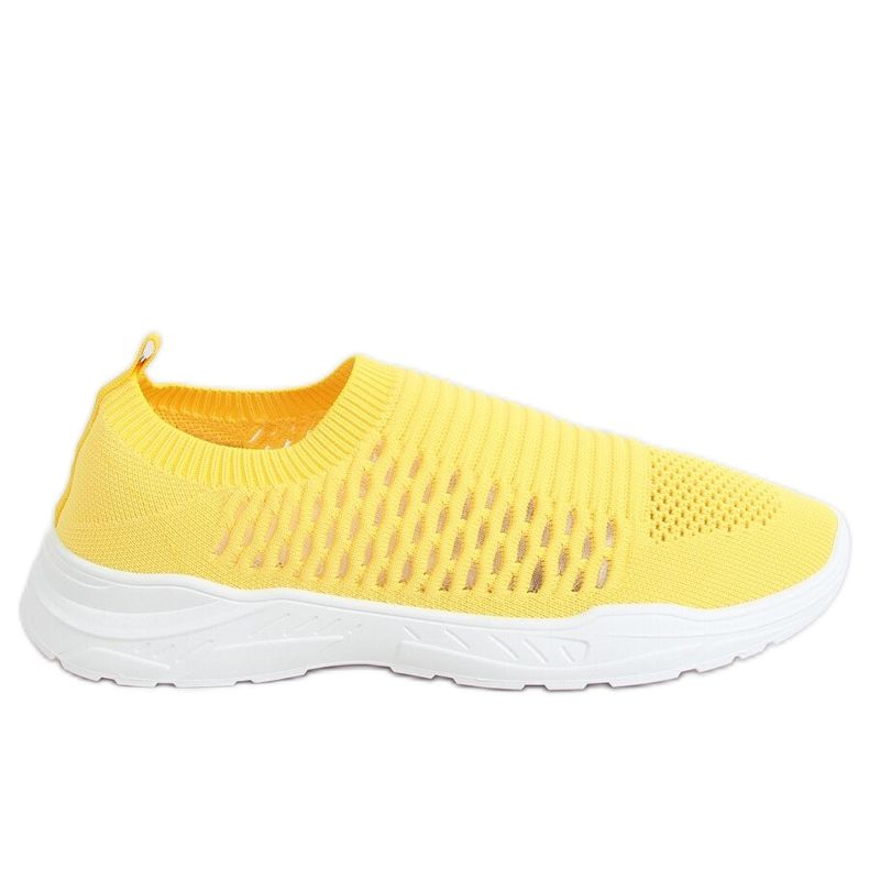 Yellow sports shoes 9862 Yellow