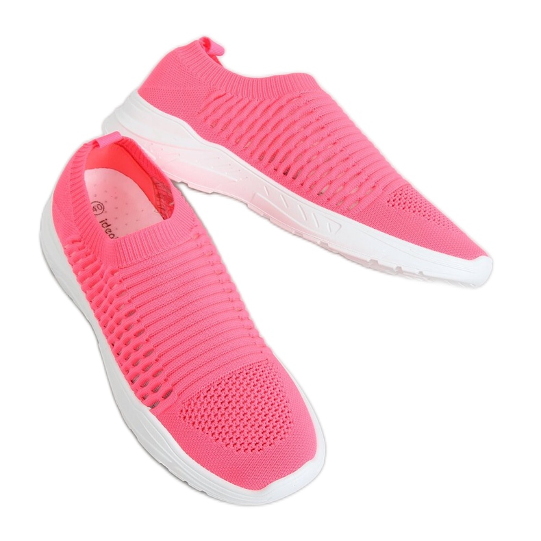 Pink 9862 Fushia socks sports shoes