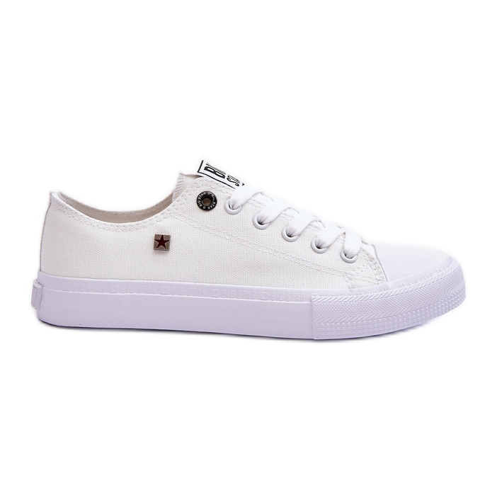 Women's Classic Low Sneakers Big Star AA274010 White