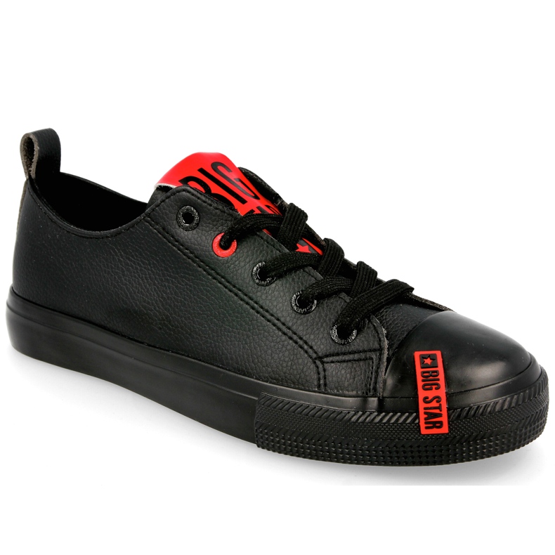 Women's Leather Sneakers Big Star EE274303 Black Women's Leather Sneakers Big Star EE274303 Black