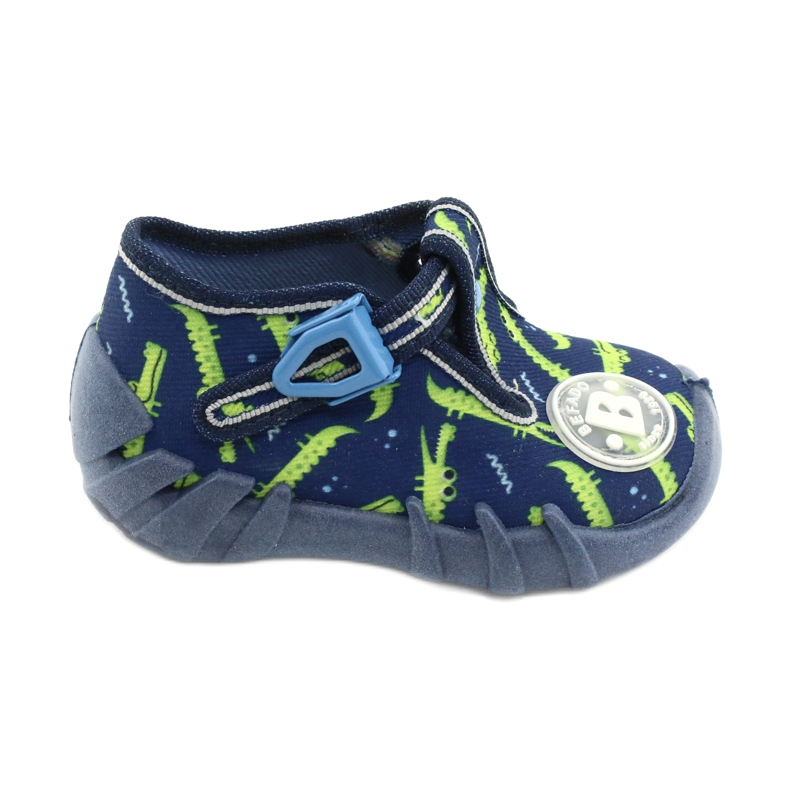 Befado children's shoes 110P410 navy blue green Befado children's shoes 110P410 navy blue green
