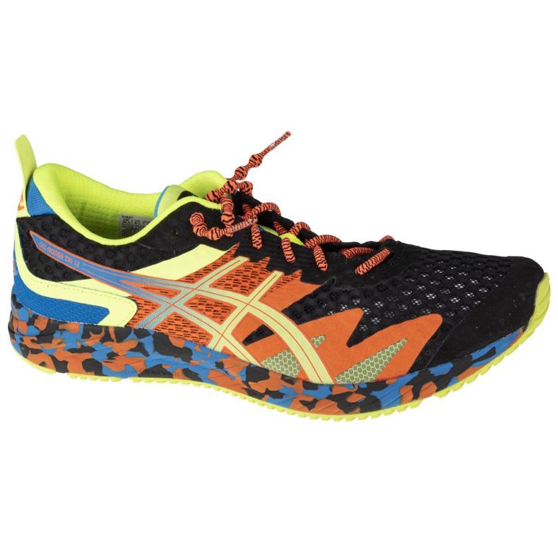 Asics Gel-Noosa Tri 12 M 1011B277-005 shoes black blue orange yellow