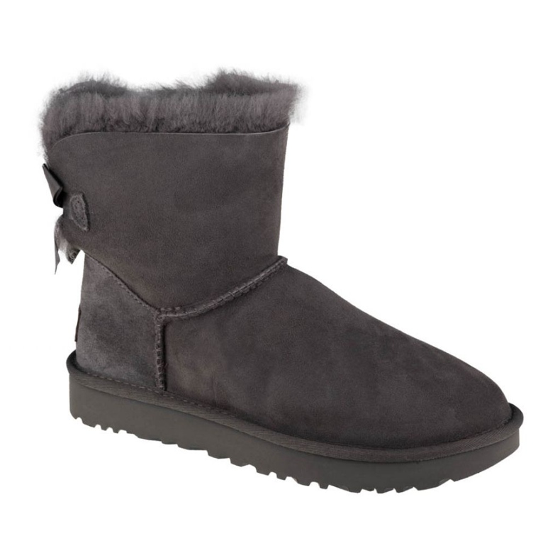 Ugg Mini Bailey Bow Ii W 1016501-GRAY shoes black